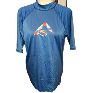 Kanu Surf Men’s  Tahiti Rashguard Surf Shirt Size Medium